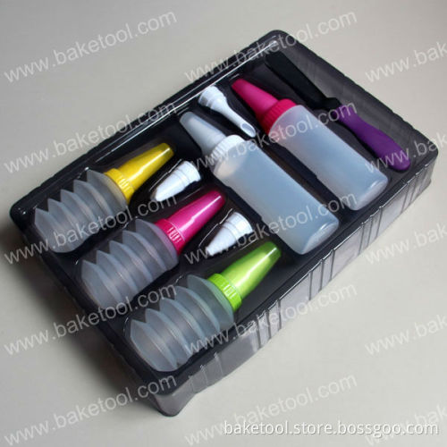 13pcs Plastic cookie press&tip set, biscuit press, cookie/biscuit gun, cupcake sprinkle/spray